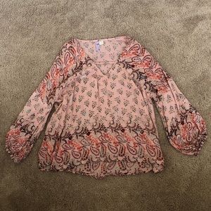 Boutique brand pink top